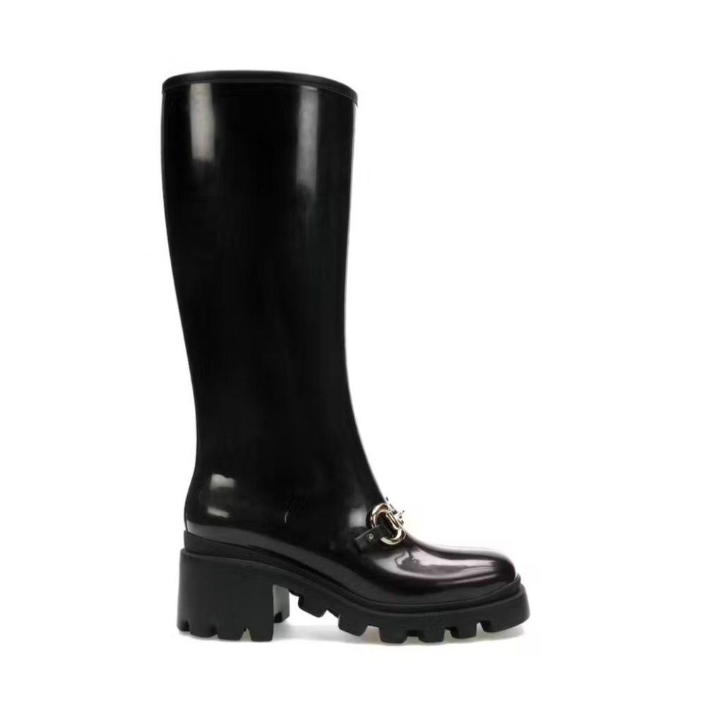 Authentic Gucci Horsebit Knee-High Boot